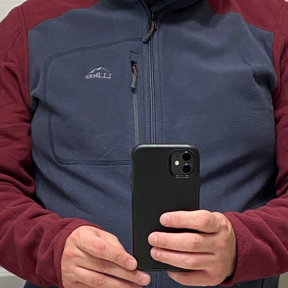 LL Bean Fleece Large made with Recycled poly - Picture 10 of 10